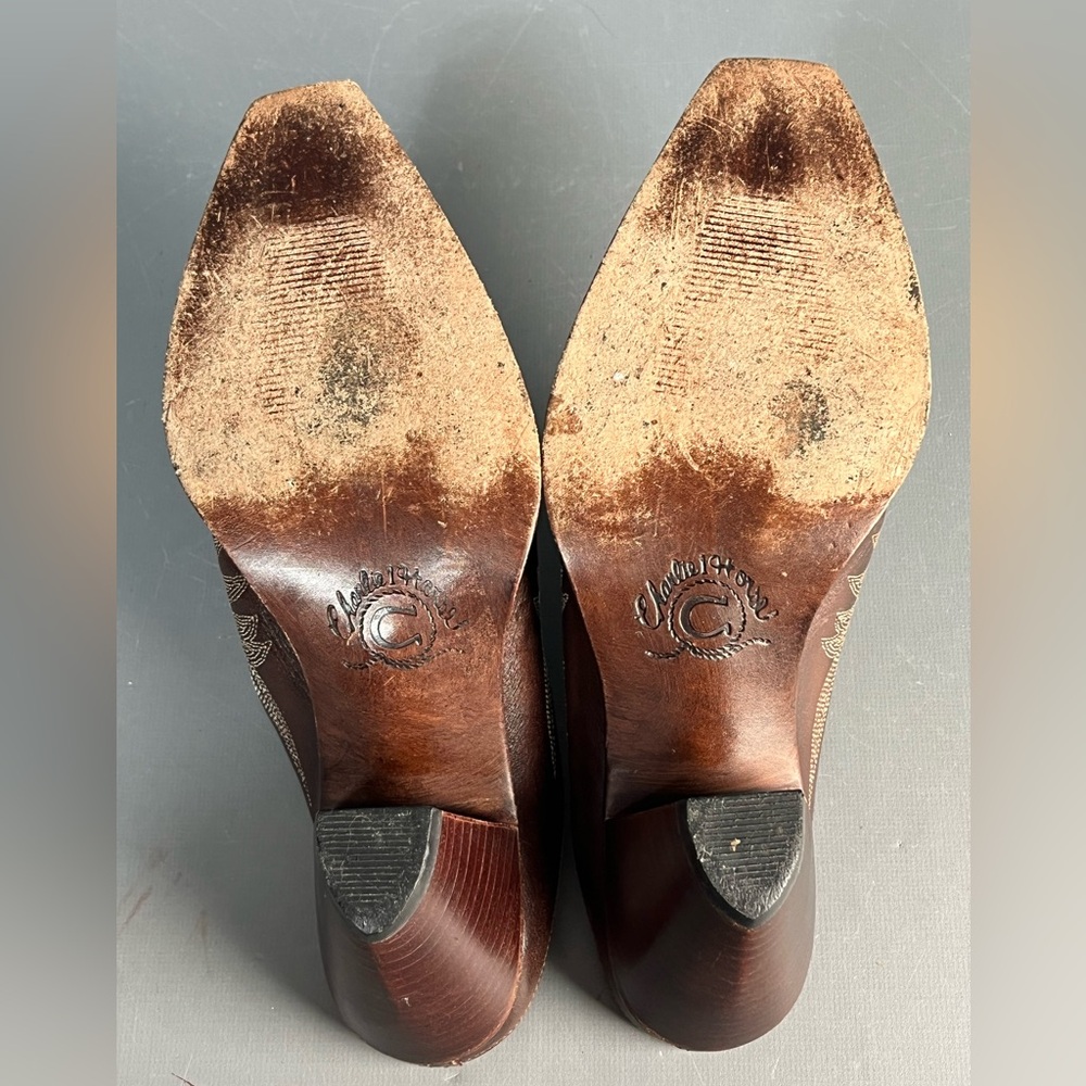 charlie 1 horse leather booties Size 7 - Picture 9 of 10